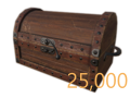 Gold Coin Chest (25000 Gold)